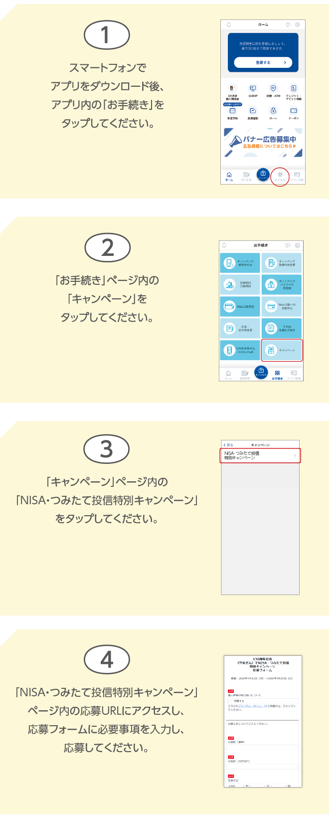 応募方法について