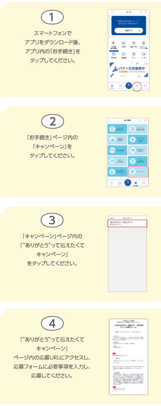 応募方法について